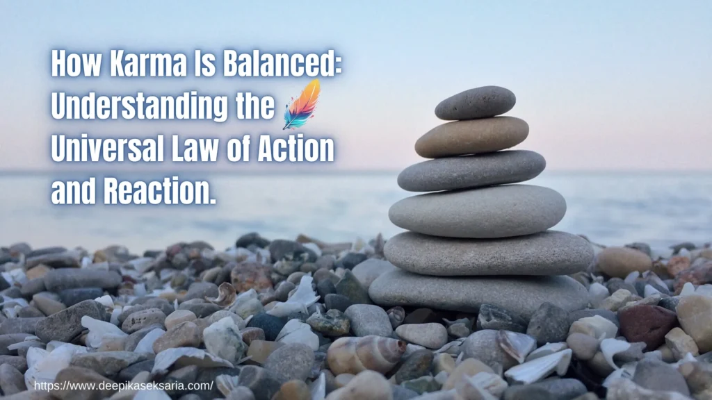 How Karma Is Balanced: Understanding the Universal Law of Action and Reaction